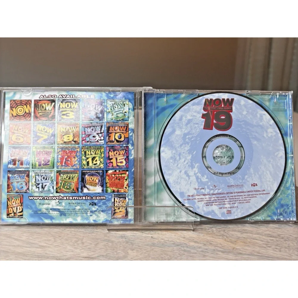 Vol. 19-NOW That's What I Call Music by Now That's What I Call Music (CD, 2005) - Picture 3 of 5